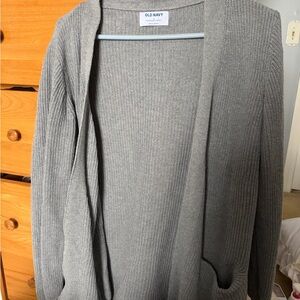 Old Navy Women's Gray Cardigan Sweater